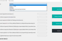 OBFCM J2534 Interface auswählen