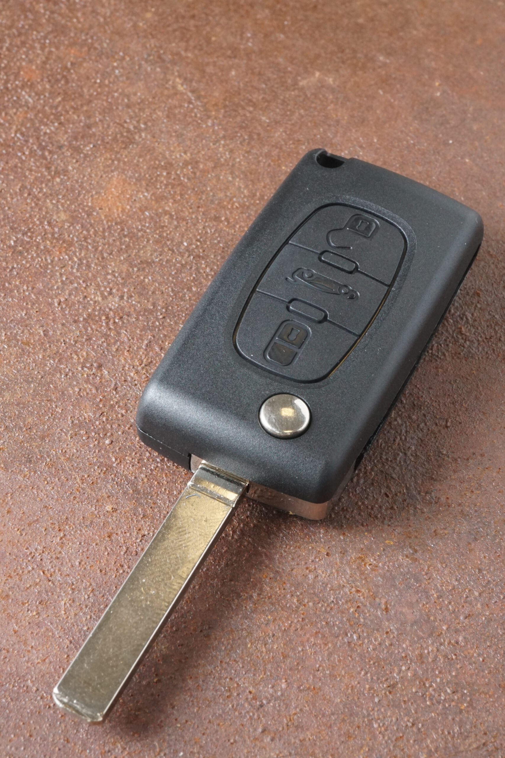 Peugeot 2 Tasten Schlüssel Gehäuse - für PEU106 - ohne Schlüsselblatt