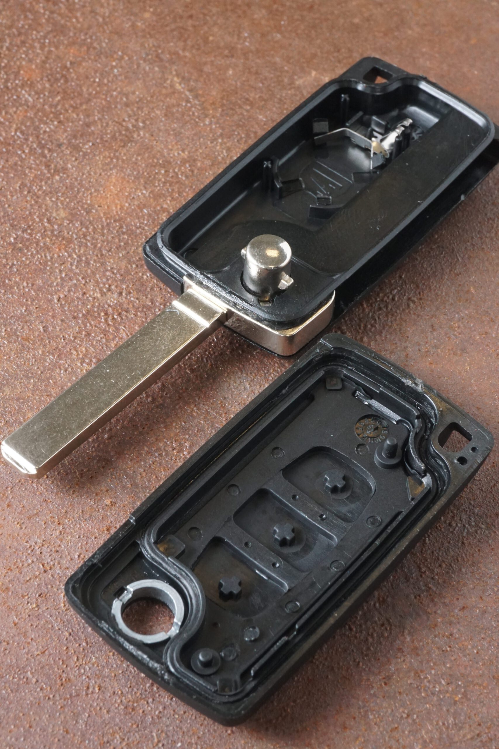 Schlüsselhülle Peugeot - 3 Tasten - Material Weichgummimaterial