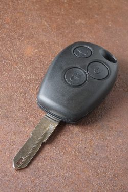 Schlüssel mit Transponderchip 4D60 für Renault - Schlüsselblatt NE73 -  After Market Produkt