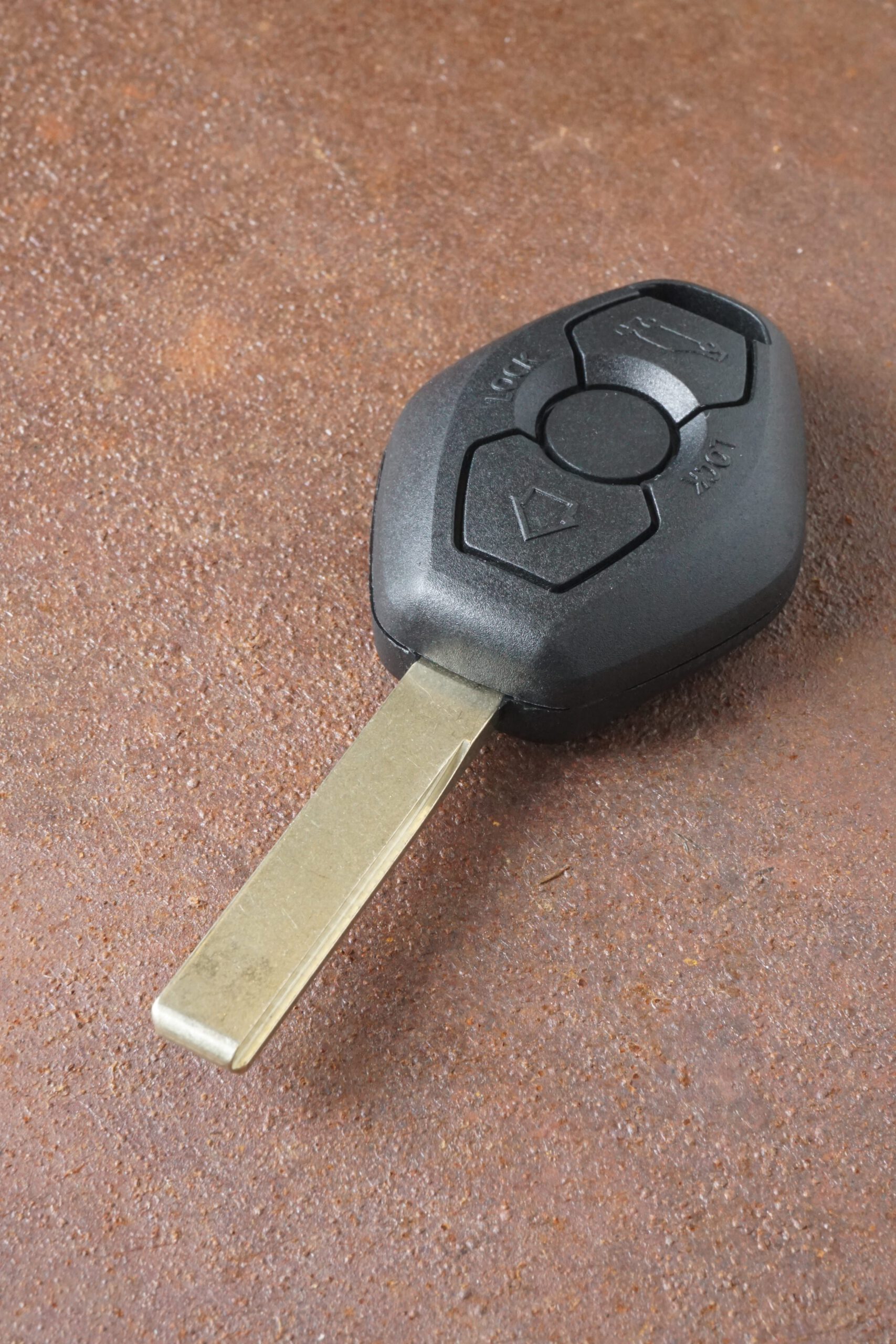 Schlüssel Gehäuse BMW 3 Tasten E39 E46 E53 E60 E65 X5 Rohling Hülle HU92 –  A.B.M. Autoschlüssel